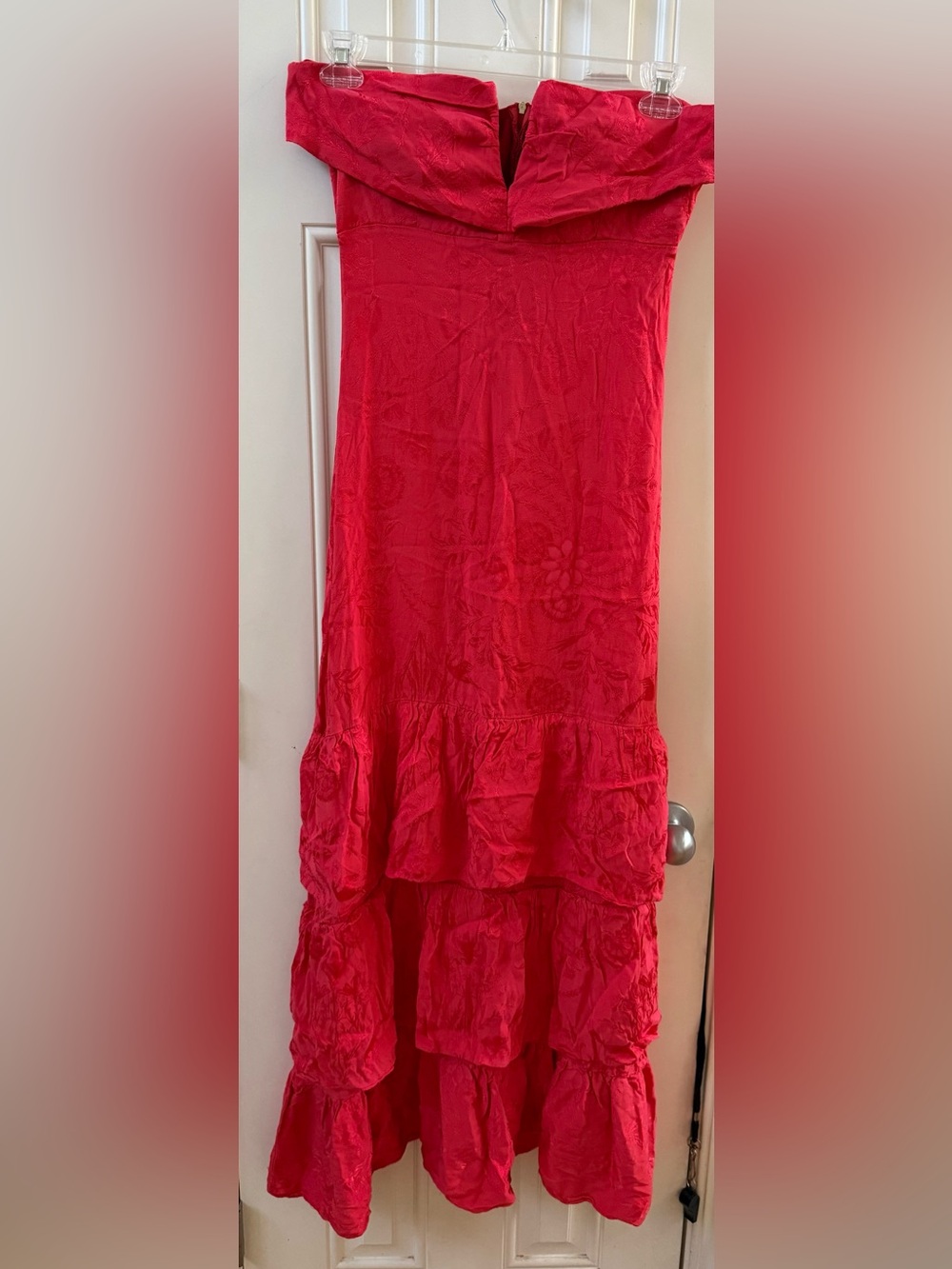 Especia Agnes Tiered Maxi Dress | Size Medium | Elegant Occasion Dress - Picture 3 of 5